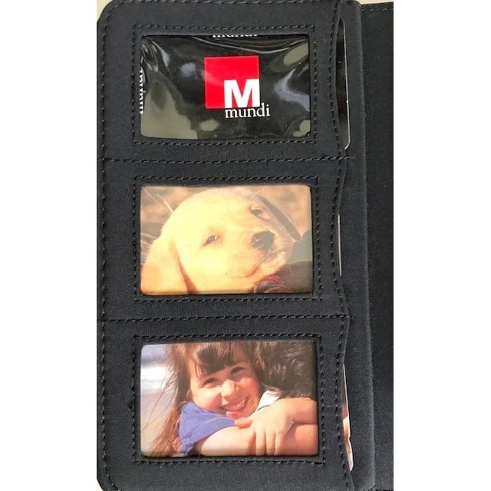 Mundi Mundex 2006 Daily Organizer Planner Black Wallet Binder Unused NEW w Tags